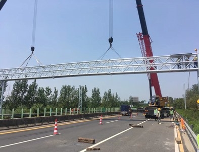 葫芦岛葫芦岛门架标牌施工现场